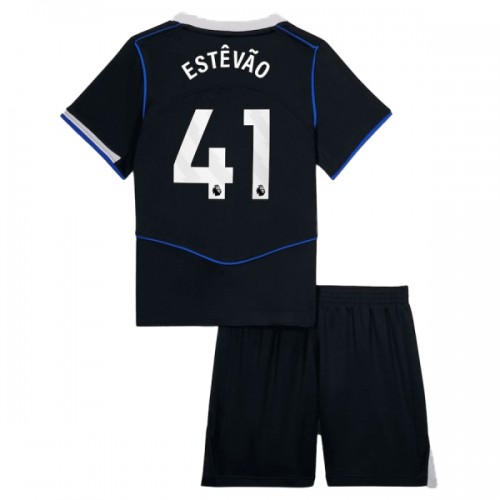 Fotballtrøye Chelsea Estevao 41 Tredjedrakt 2025-26 Kortermet - Barn(+ Shorts) Fotballtrøye Chelsea Estevao 41 Tredjedrakt 2025-26 Kortermet - Barn(+ Shorts)
